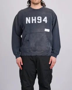 Neighborhood Savage Crewneck Sweat Shirt Black
