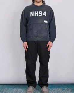 Neighborhood Savage Crewneck Sweat Shirt Black