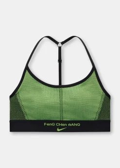 Nike x Feng Chen Wang Women's Pro Bra Black/Action Green