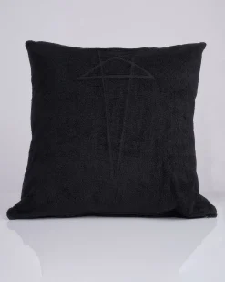 Rick Owens Beach Pillow Heavy Cotton Terry Black